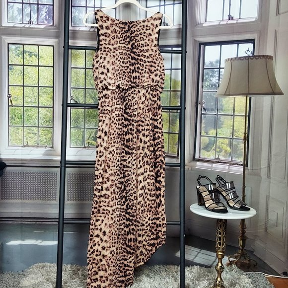 NWT INC INTERNATIONAL CONCEPTS HERITAGE MAXIS SOFT CHEETAH PRINT WRAP DRESS (S) - Picture 7 of 11